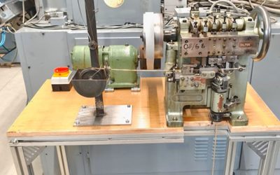 Kettenmaschine, Goldschmiedewerkzeug, für Zwillingsankerkette