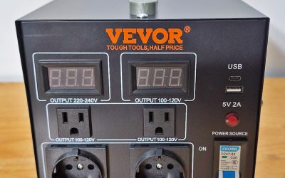 VEVOR 2A000V Spannungswandler Transformator AC 110V⇋220V